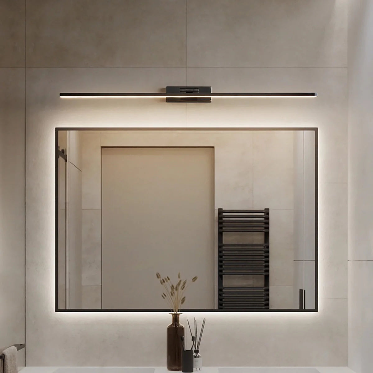 Aplique de baño lineal