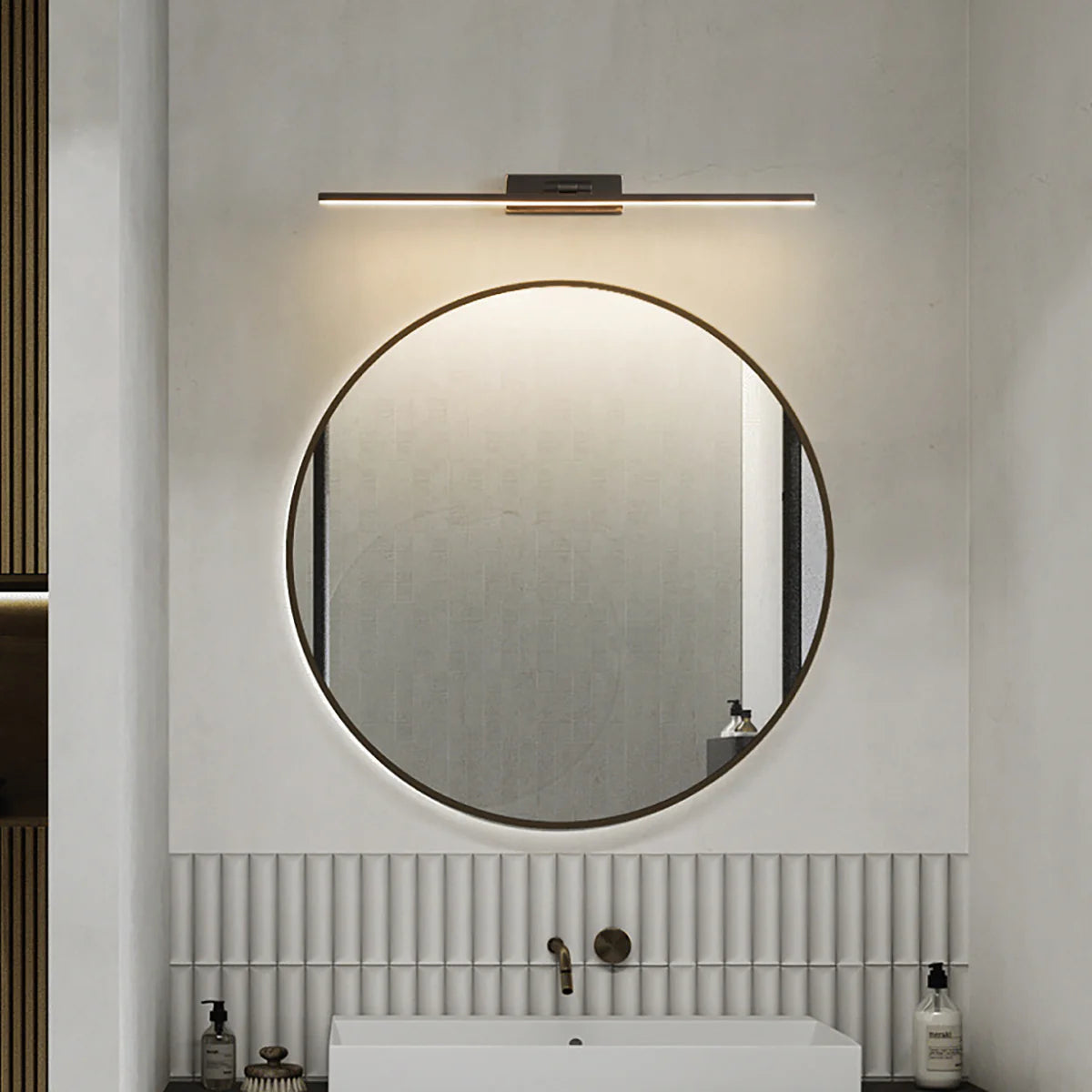 Aplique de baño lineal