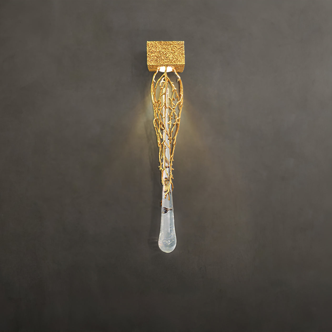 Lámpara de Pared Gota Líquida