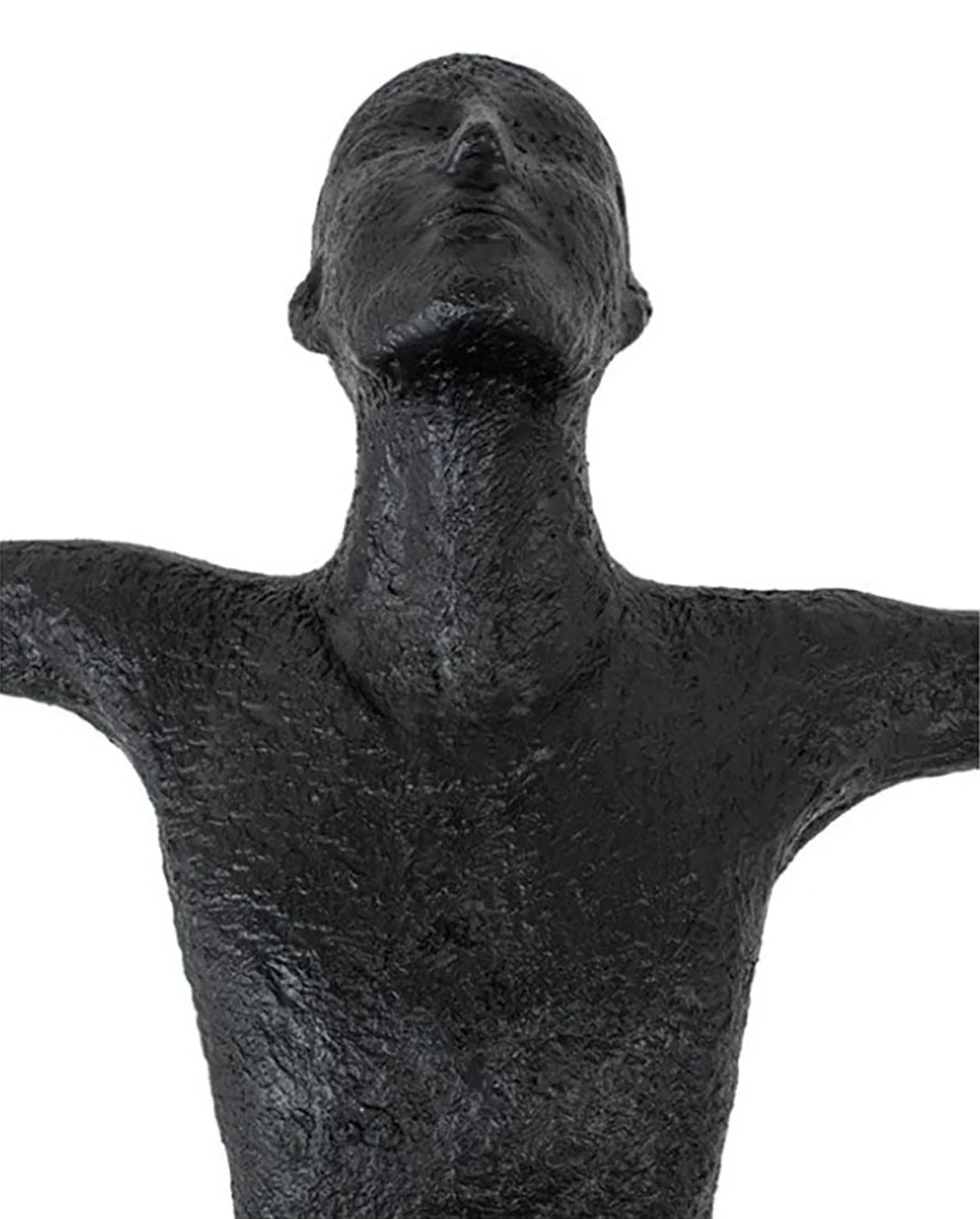 Lámpara de pie con figura de aro de escultura Liva