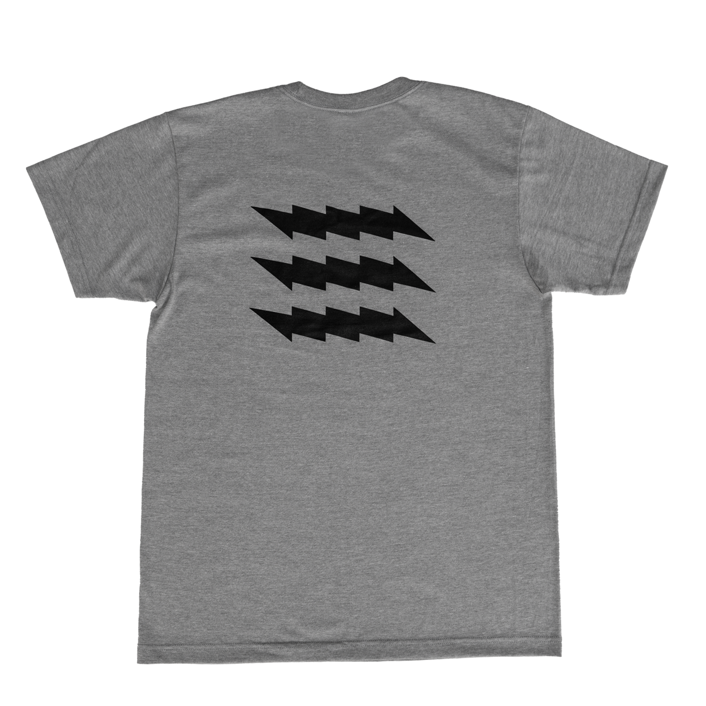 Camiseta con Logo Group Wrk - Gris Jaspeado