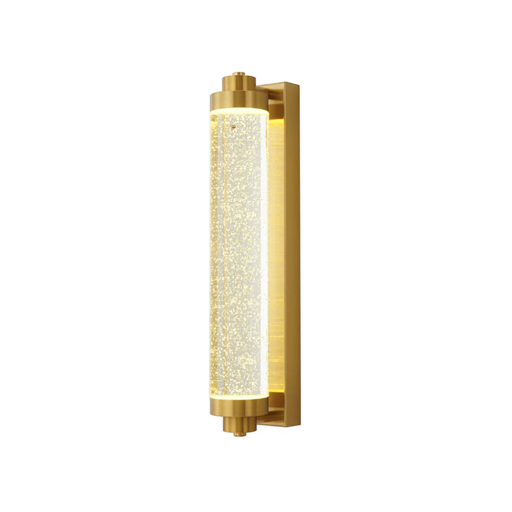 Lámpara de Pared de Cristal de Burbujas de Tubo Largo