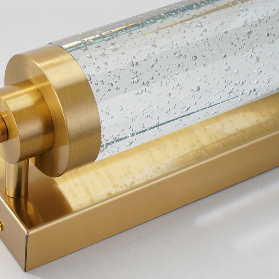 Lámpara de Pared de Cristal de Burbujas de Tubo Largo