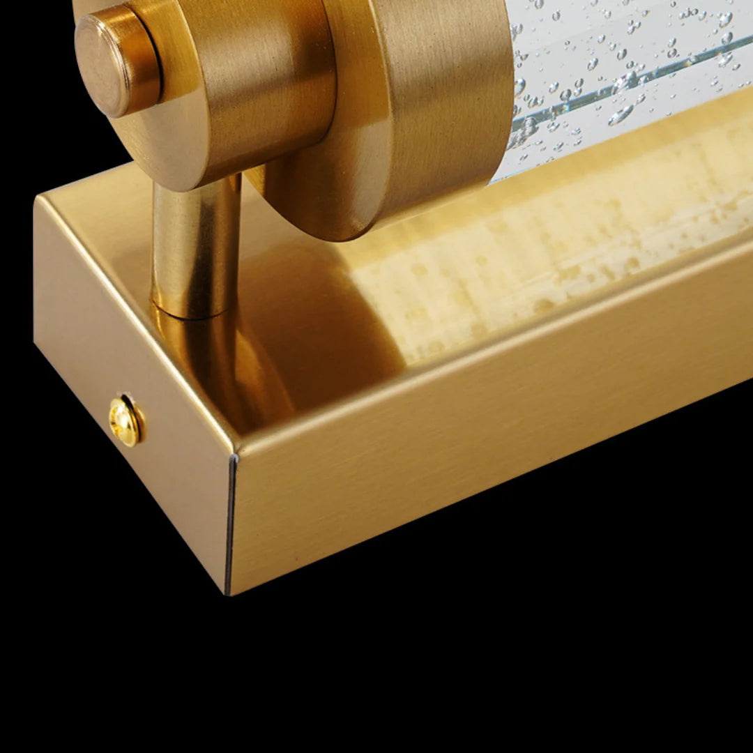 Lámpara de Pared de Cristal de Burbujas de Tubo Largo