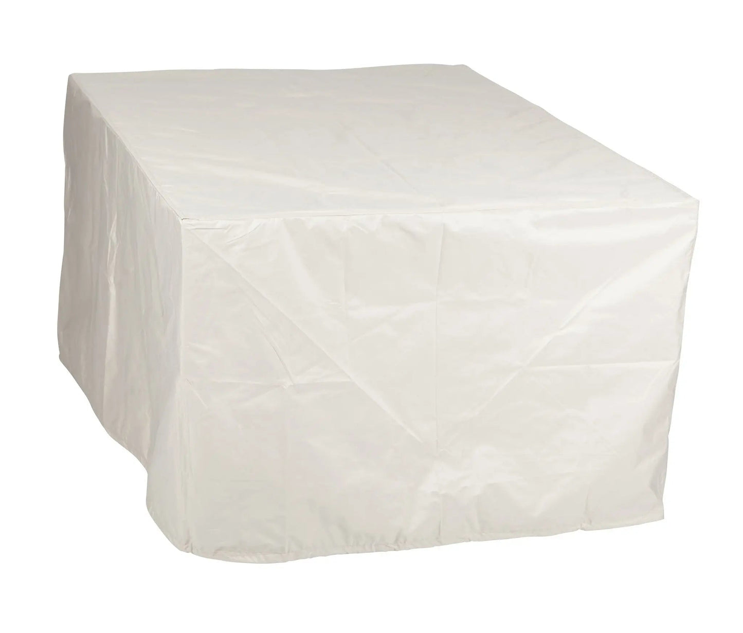 Mesa fogata de gas convertible rectangular de aluminio Longmont de 48"