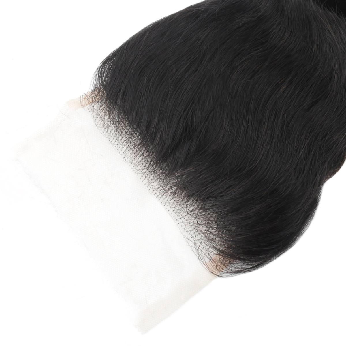 Cierre de cabello humano de encaje HD 5x5 con onda suelta