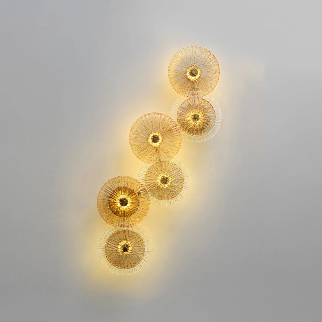 Lámpara de pared Hojas de loto