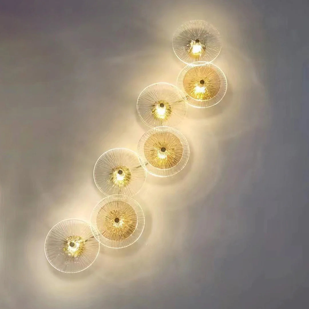 Lámpara de pared Hojas de loto