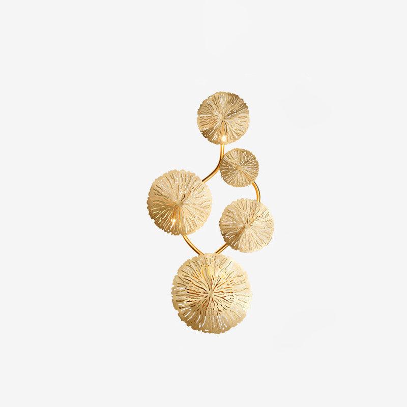 Aplique de pared Hoja de Loto
