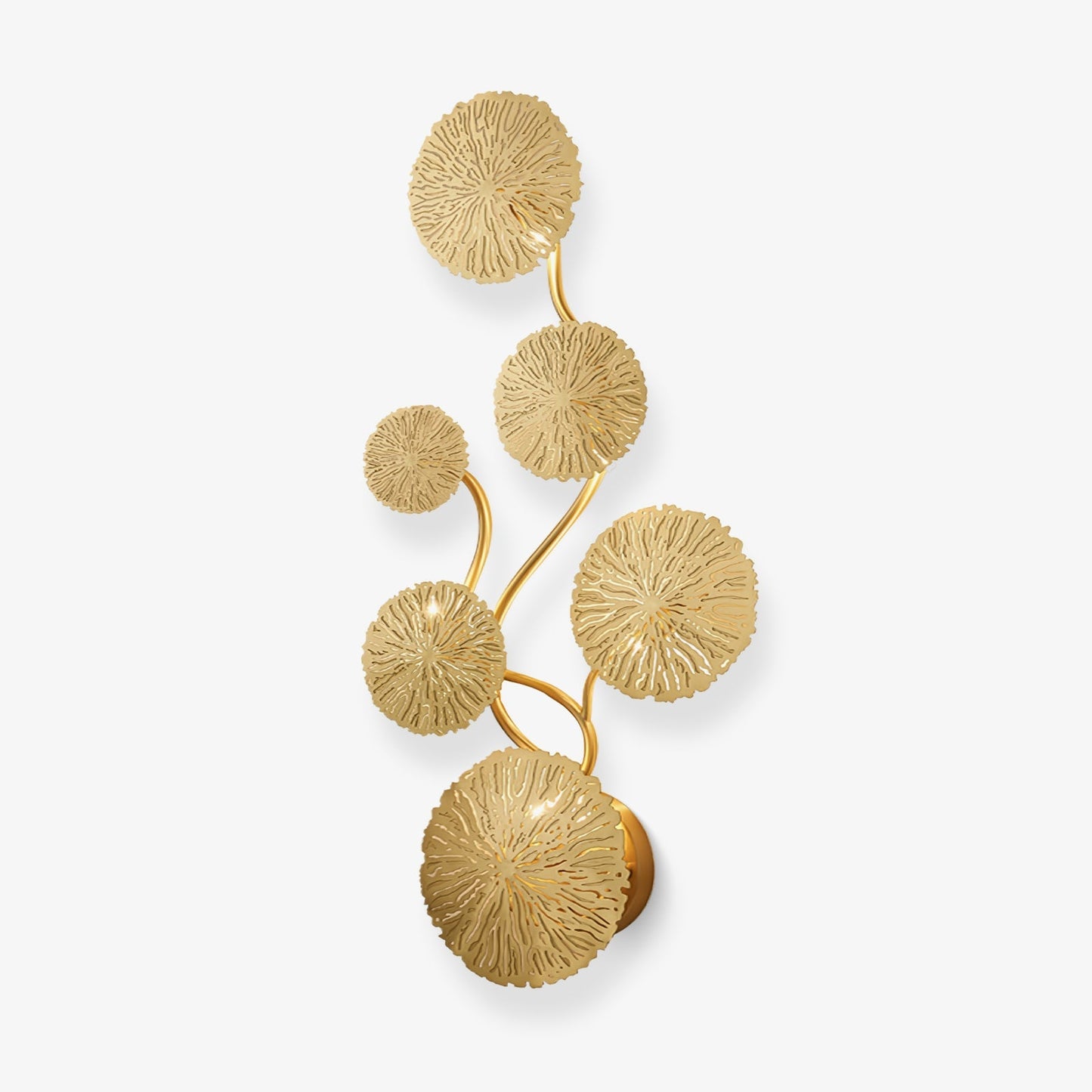 Aplique de pared Hoja de Loto