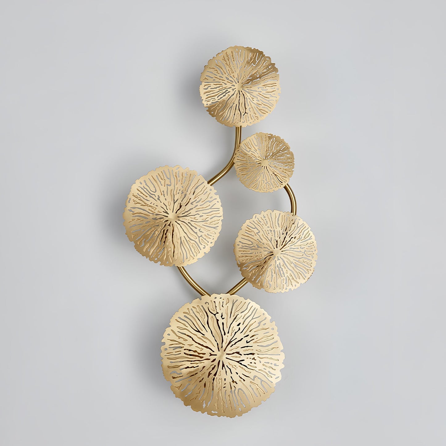 Aplique de pared Hoja de Loto