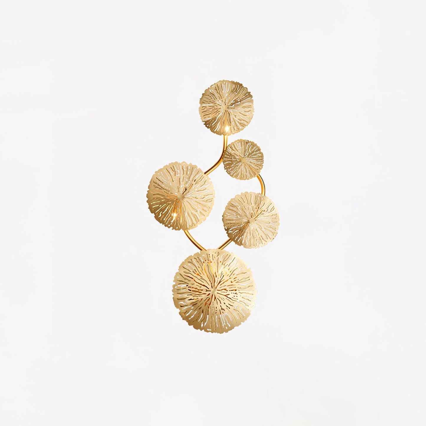 Aplique de pared Hoja de Loto