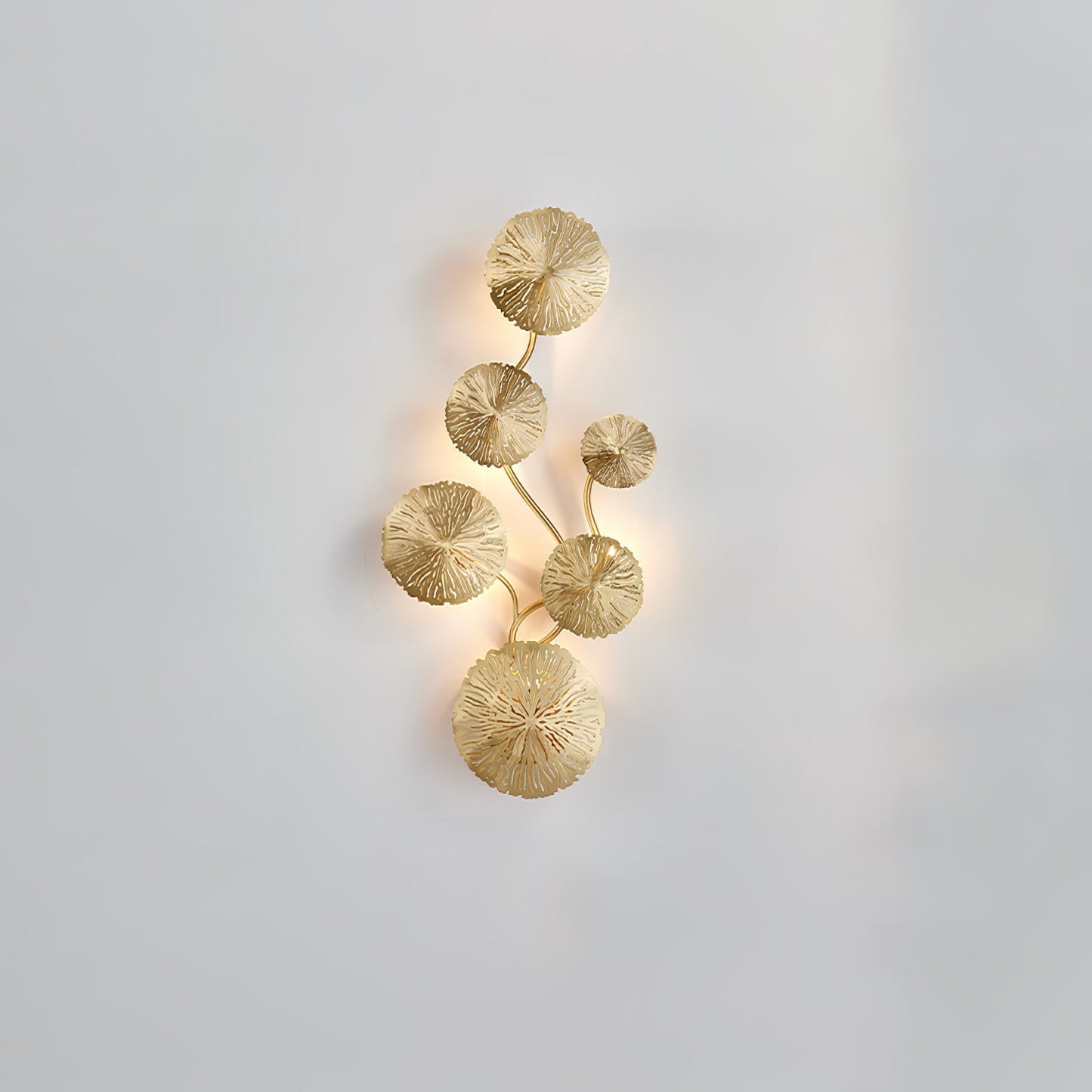 Aplique de pared Hoja de Loto