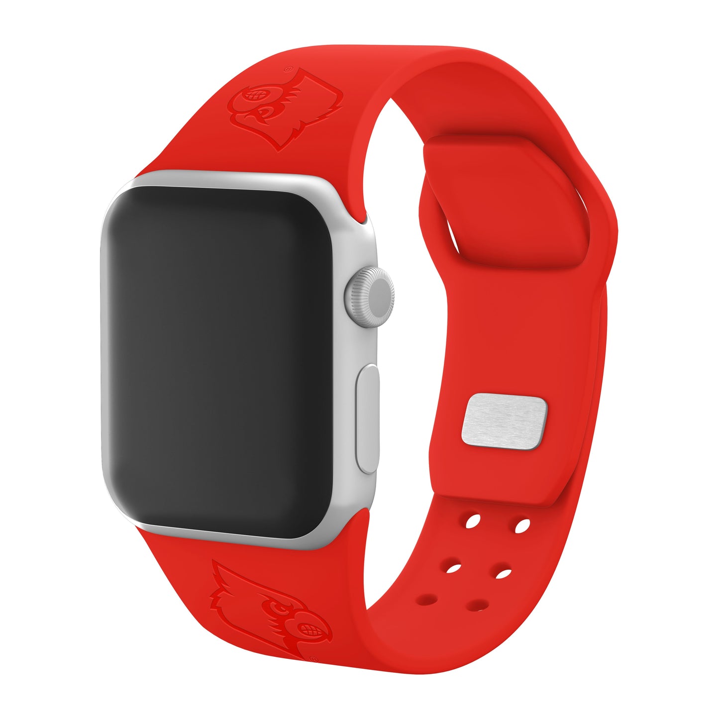 Louisville Cardinals Engraved Apple Watch Band