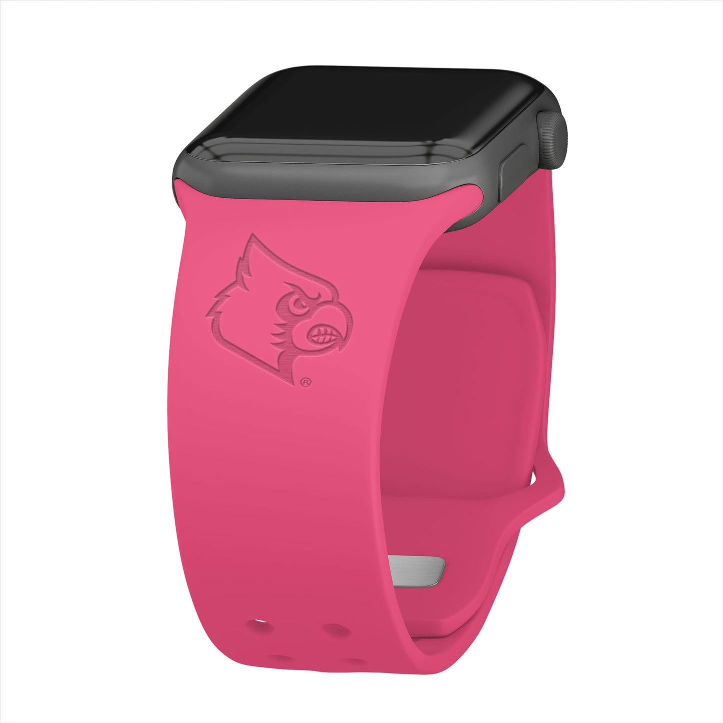 Louisville Cardinals Engraved Apple Watch Band