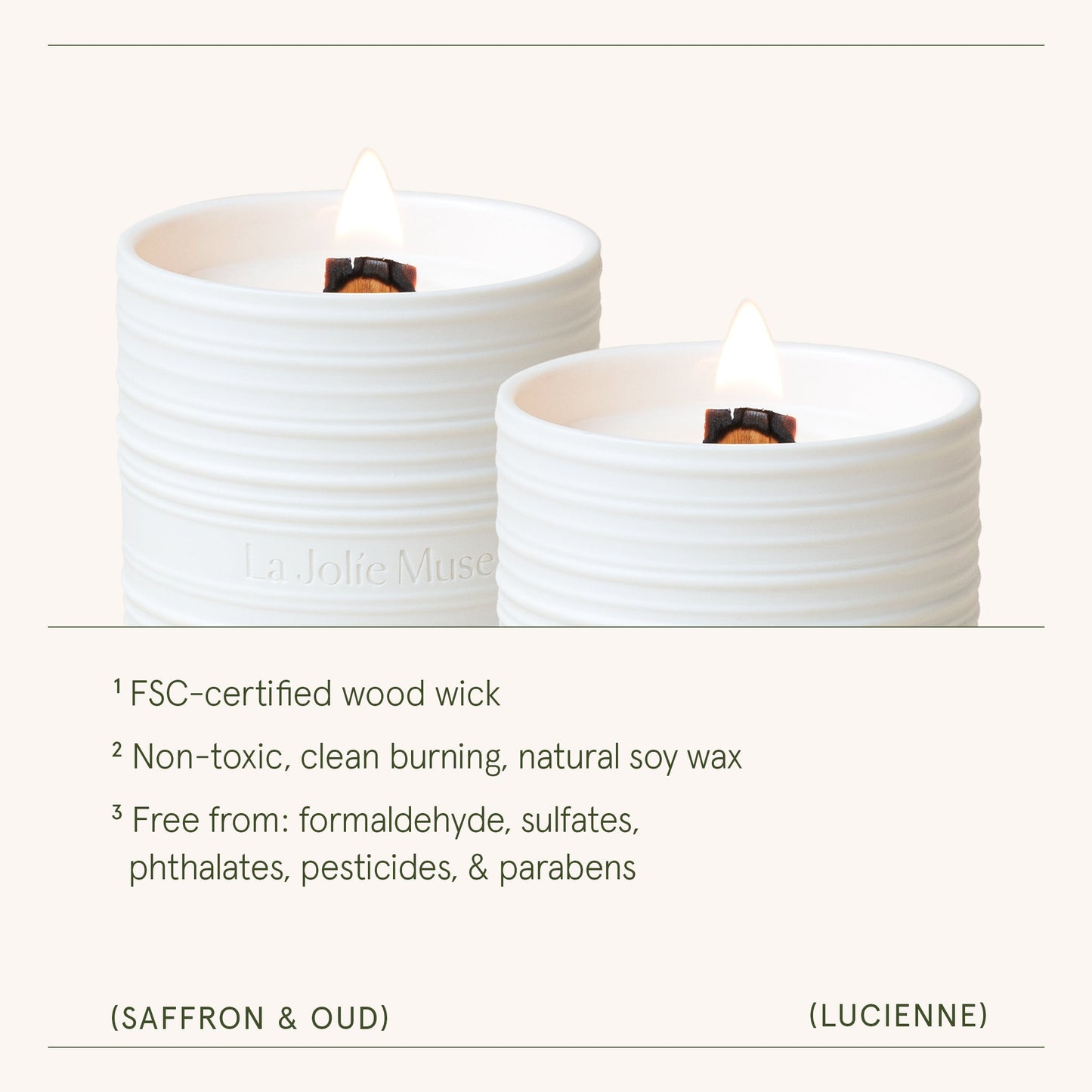 Lucienne - Saffron & Oud Candle