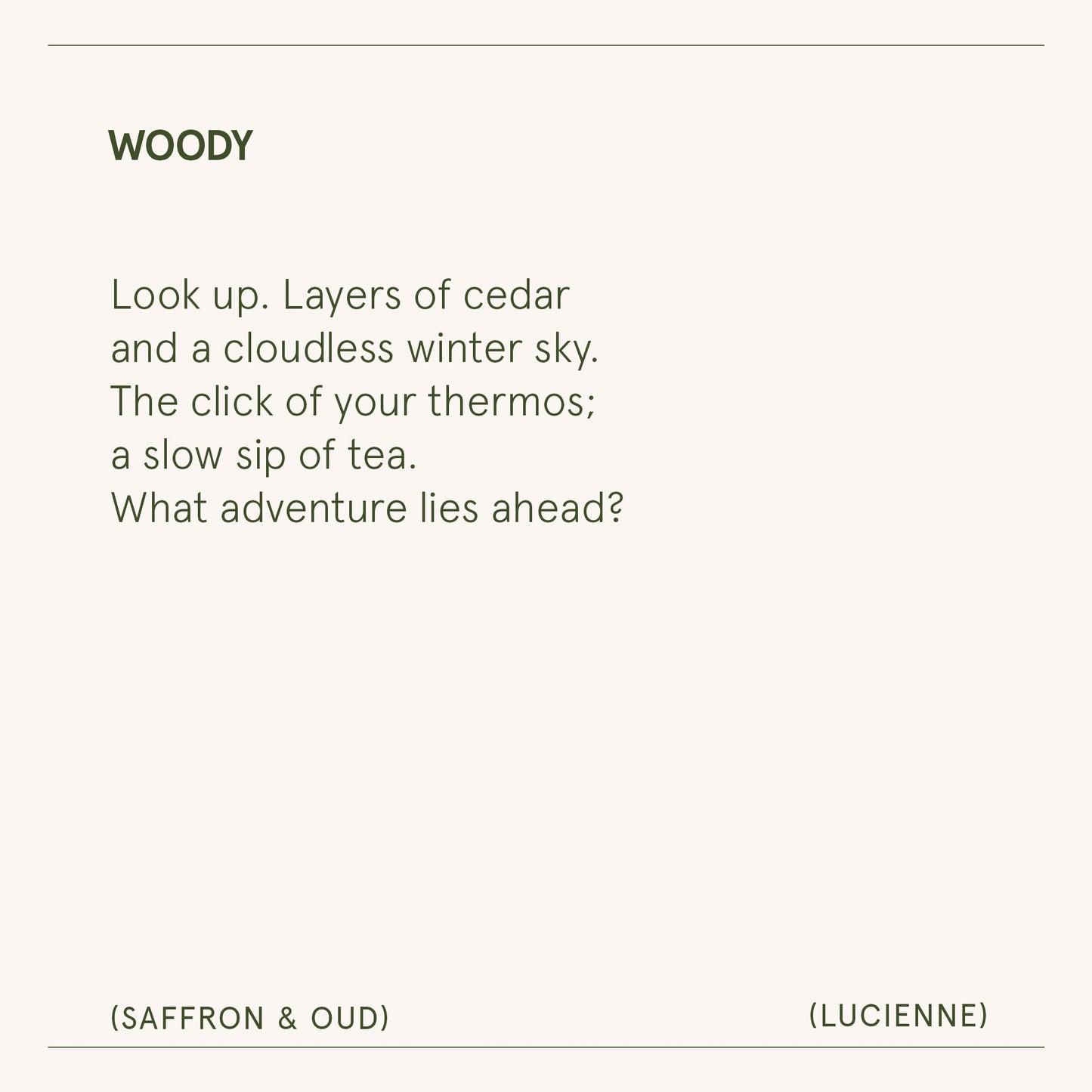 Lucienne - Saffron & Oud Candle