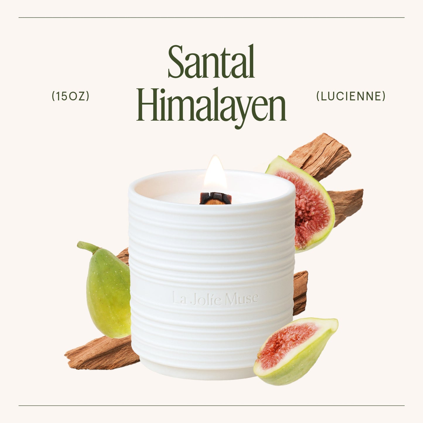 Lucienne - Santal Himalayen Candle