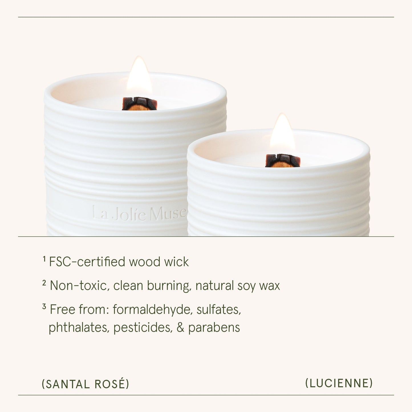 Lucienne - Santal Rosé Candle