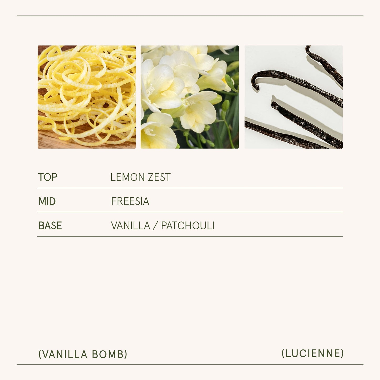 Lucienne - Vanilla Bomb Candle