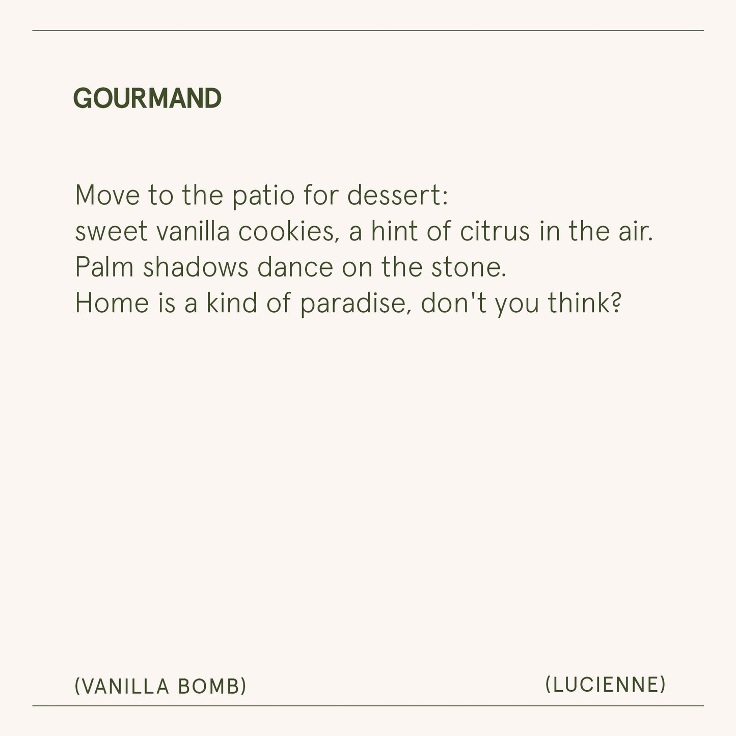 Lucienne - Vanilla Bomb Candle