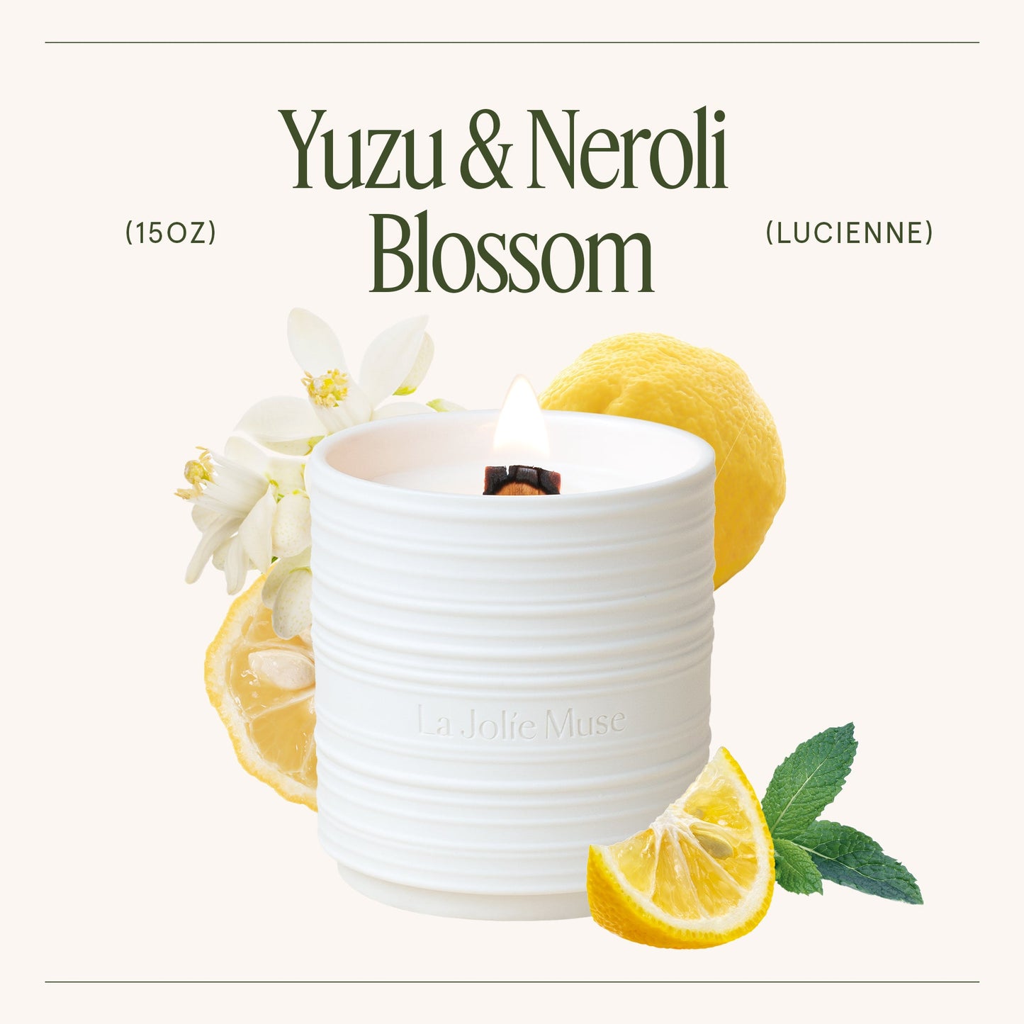 Lucienne - Yuzu & Neroli Blossom Candle
