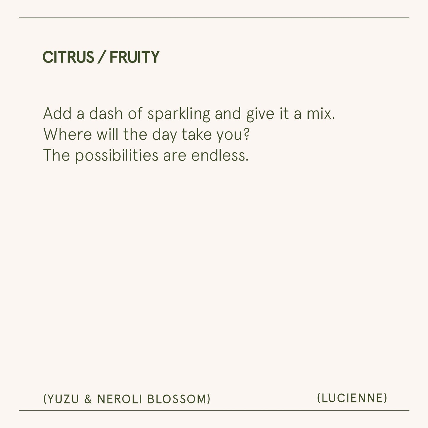 Lucienne - Yuzu & Neroli Blossom Candle