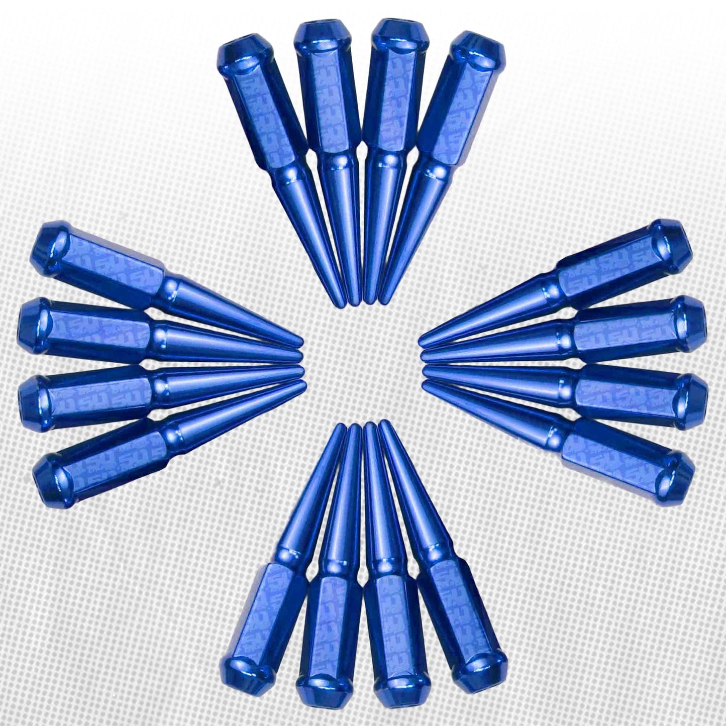 14x2.0mm Extended Spike Lug Nuts - 60 Degree Taper Seat