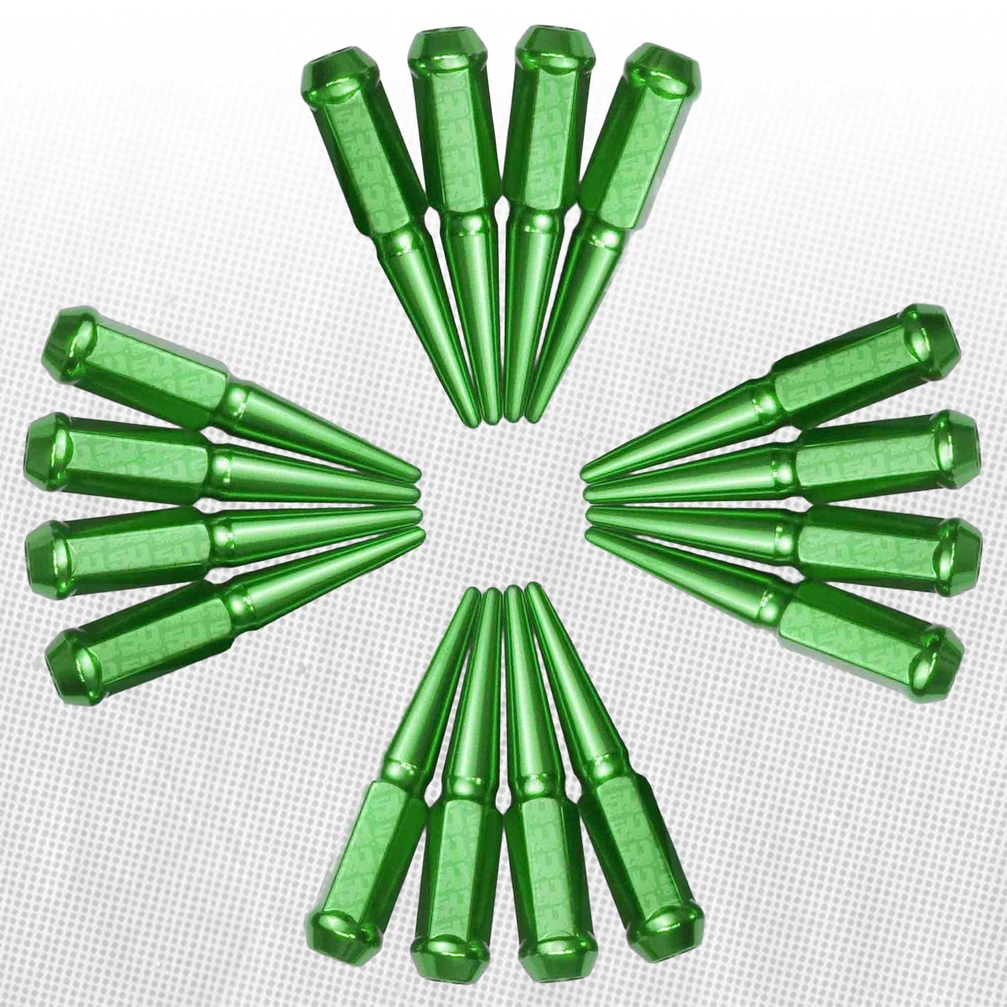 1/2 Inch Extended Spike Lug Nuts - 60 Degree Taper Seat