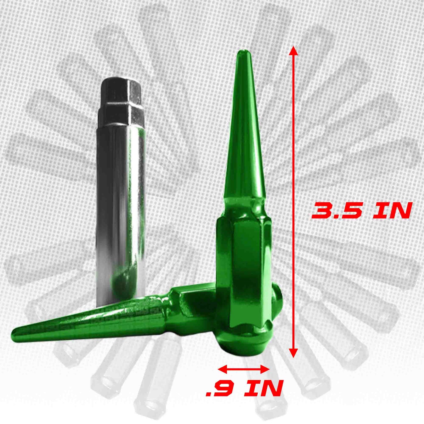 Spike Lug Nuts for RZR XP1000 Can-Am X3