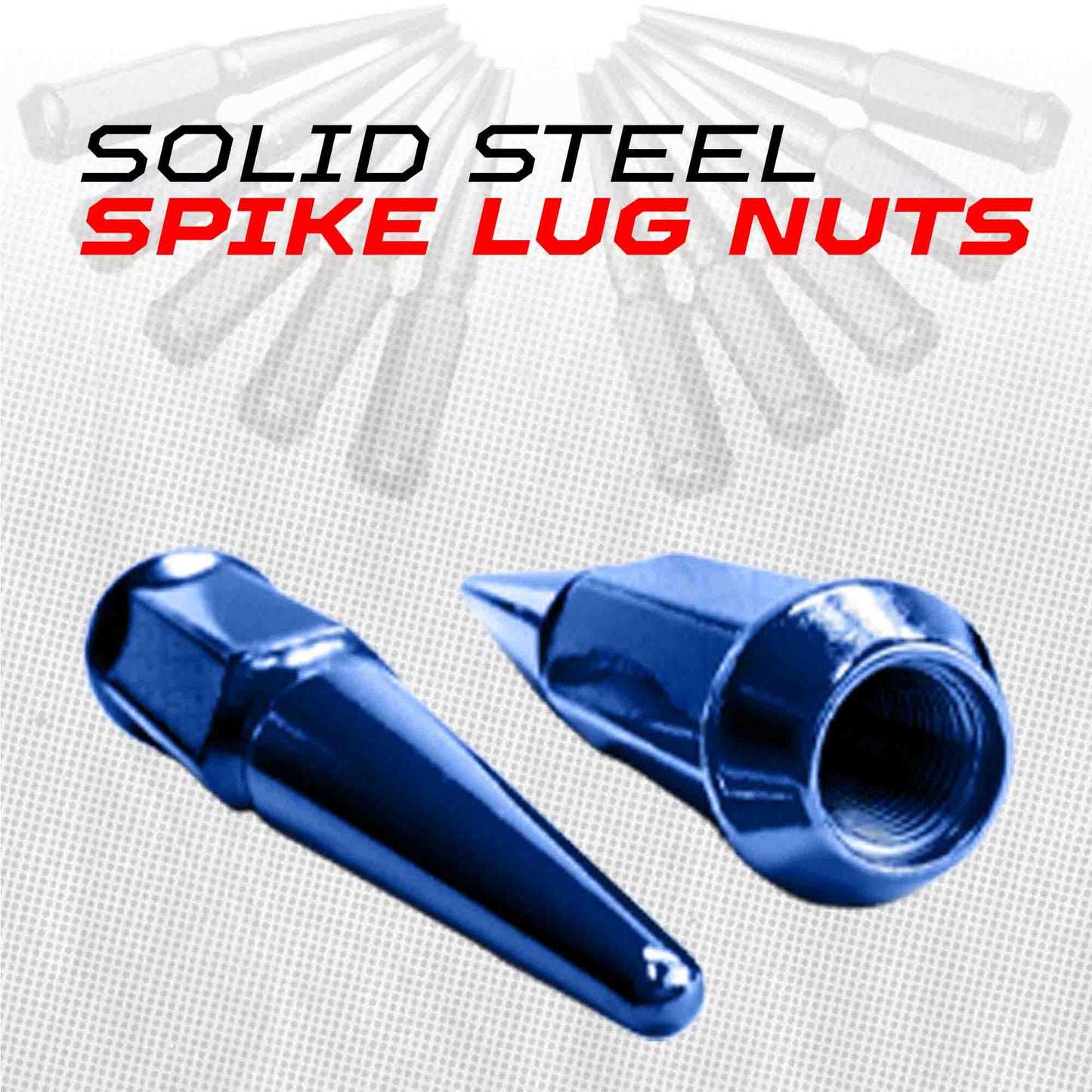9/16 Extended Spike Lug Nuts - 60 Degree Taper Seat