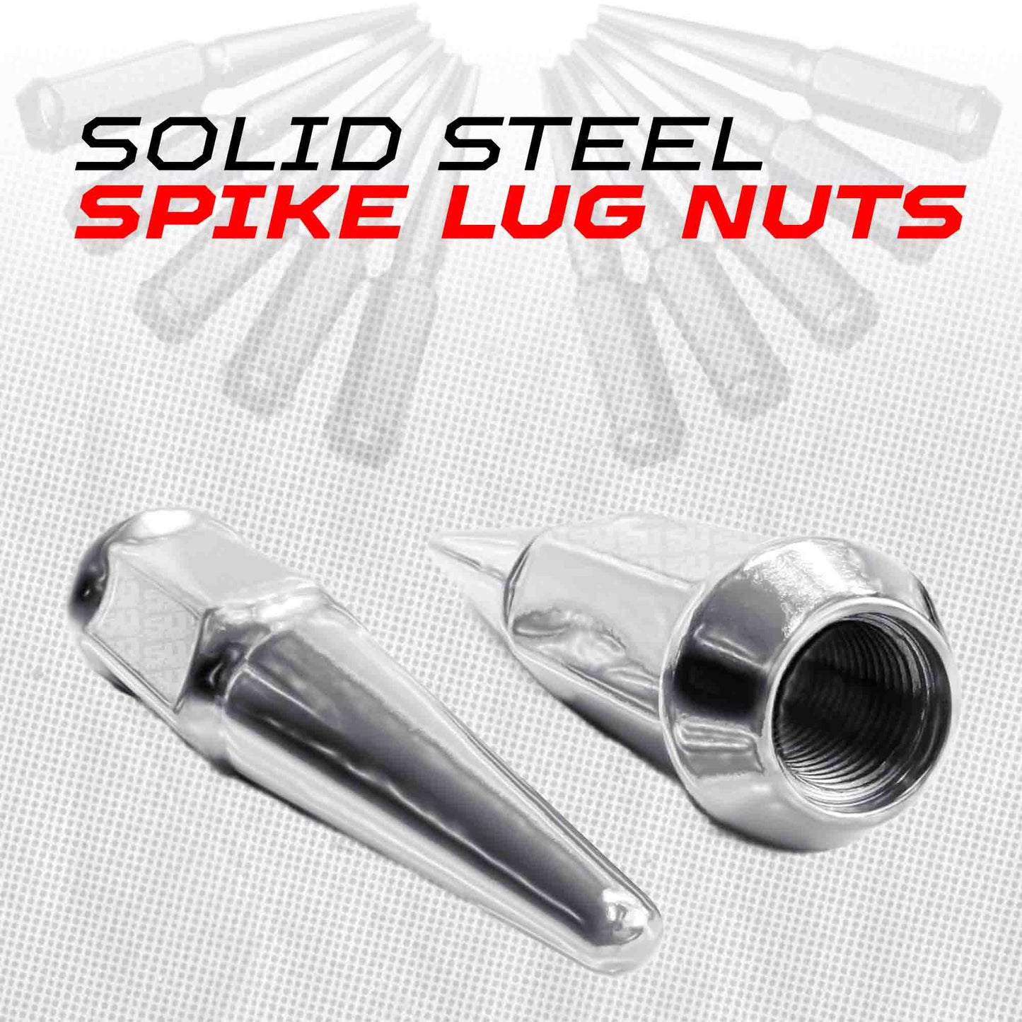 Spike Lug Nuts for RZR XP1000 Can-Am X3