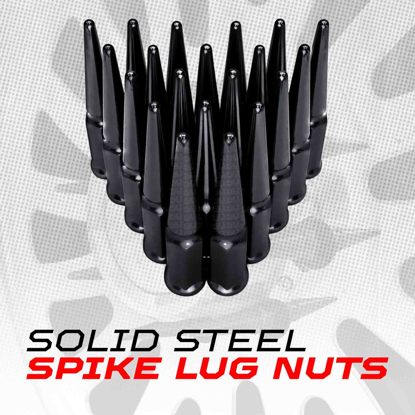 9/16 Extended Spike Lug Nuts - 60 Degree Taper Seat