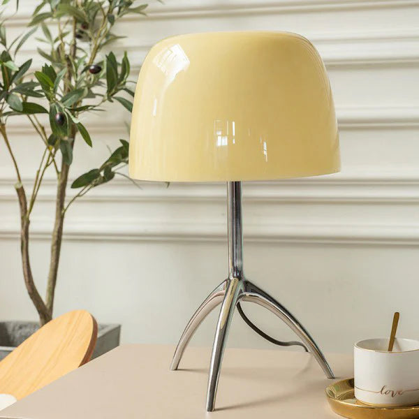 Lámpara de mesa de cristal Lumiere