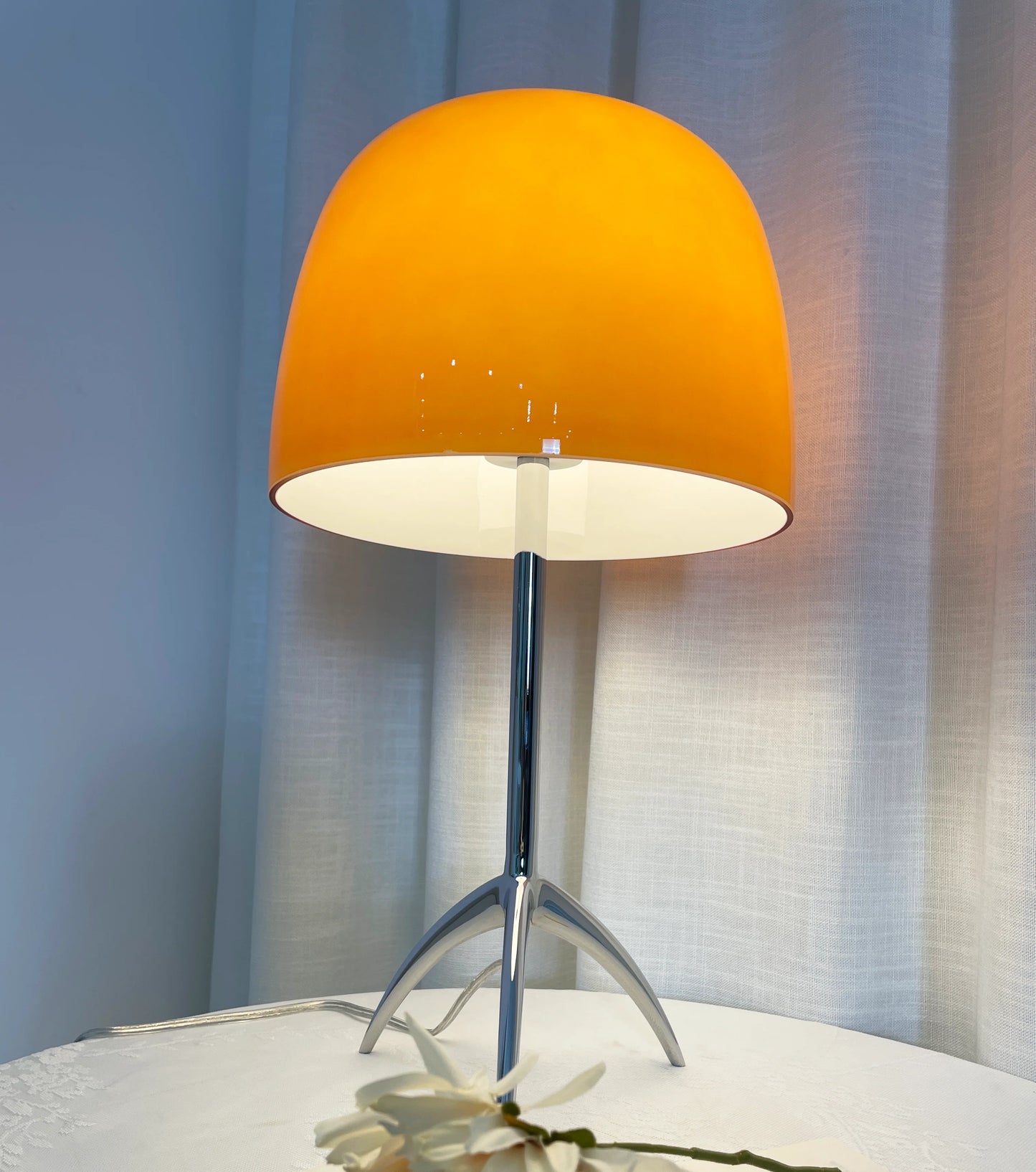Lámpara de mesa de cristal Lumiere