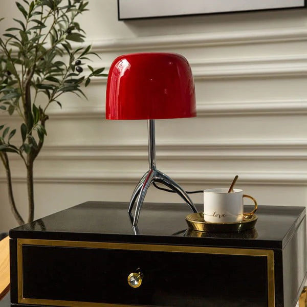 Lámpara de mesa de cristal Lumiere