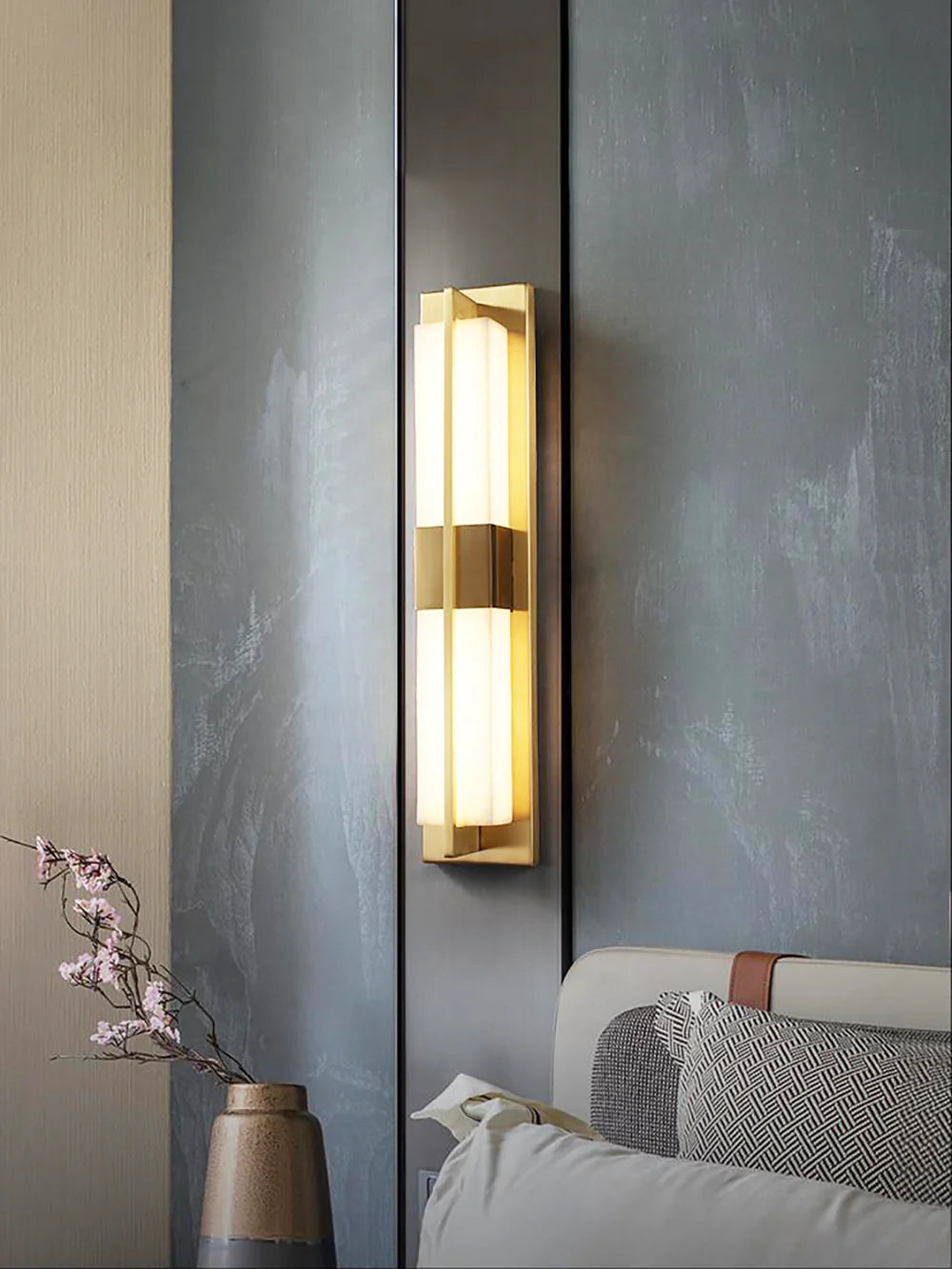 Aplique de pared Lumina Alabaster