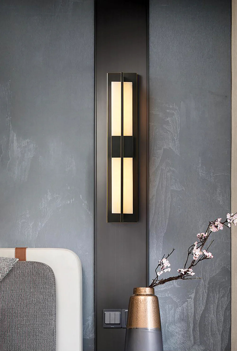 Aplique de pared Lumina Alabaster