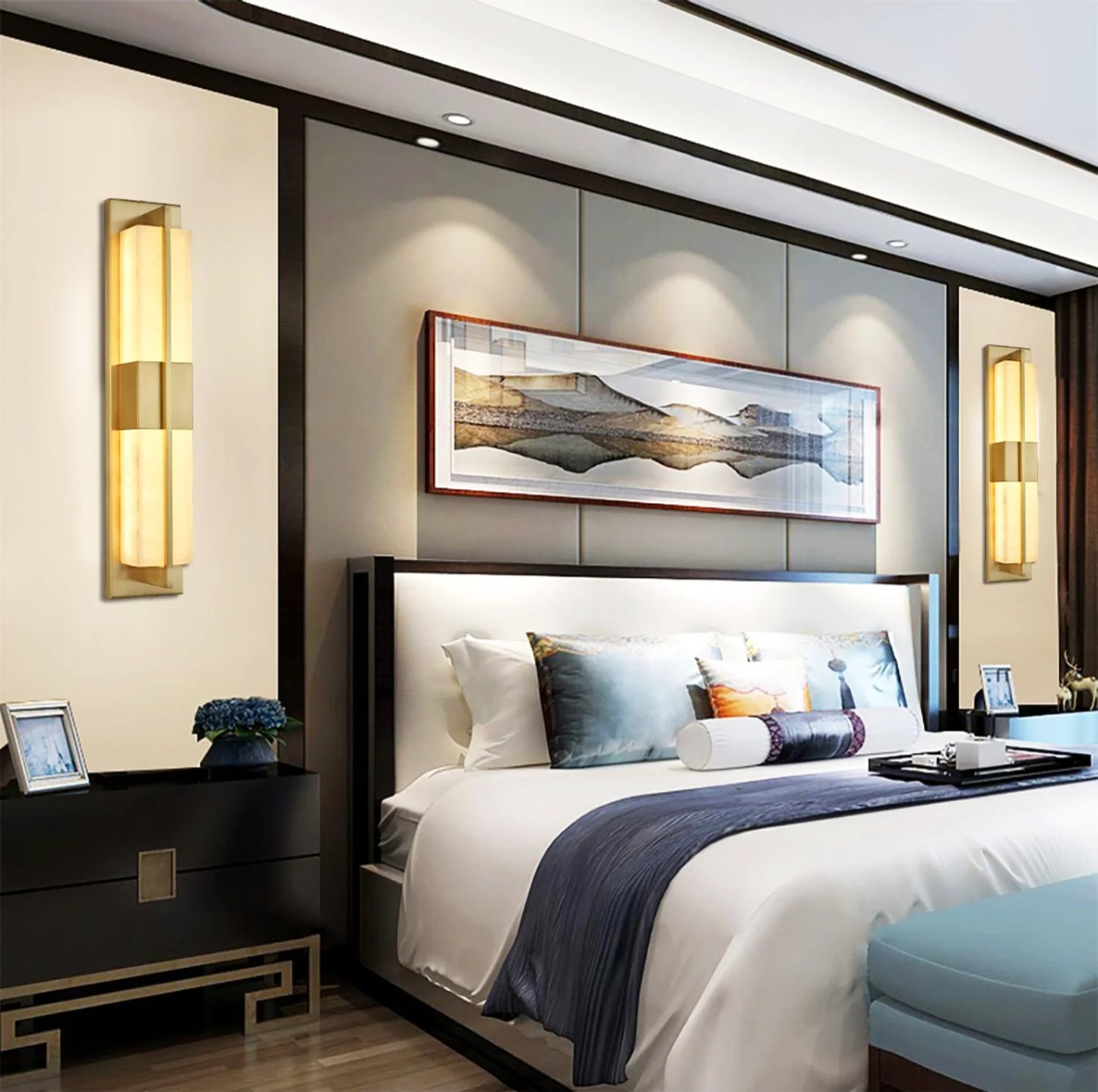 Aplique de pared Lumina Alabaster