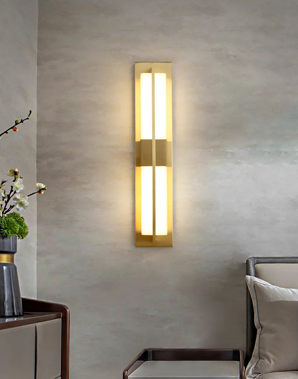 Aplique de pared Lumina Alabaster