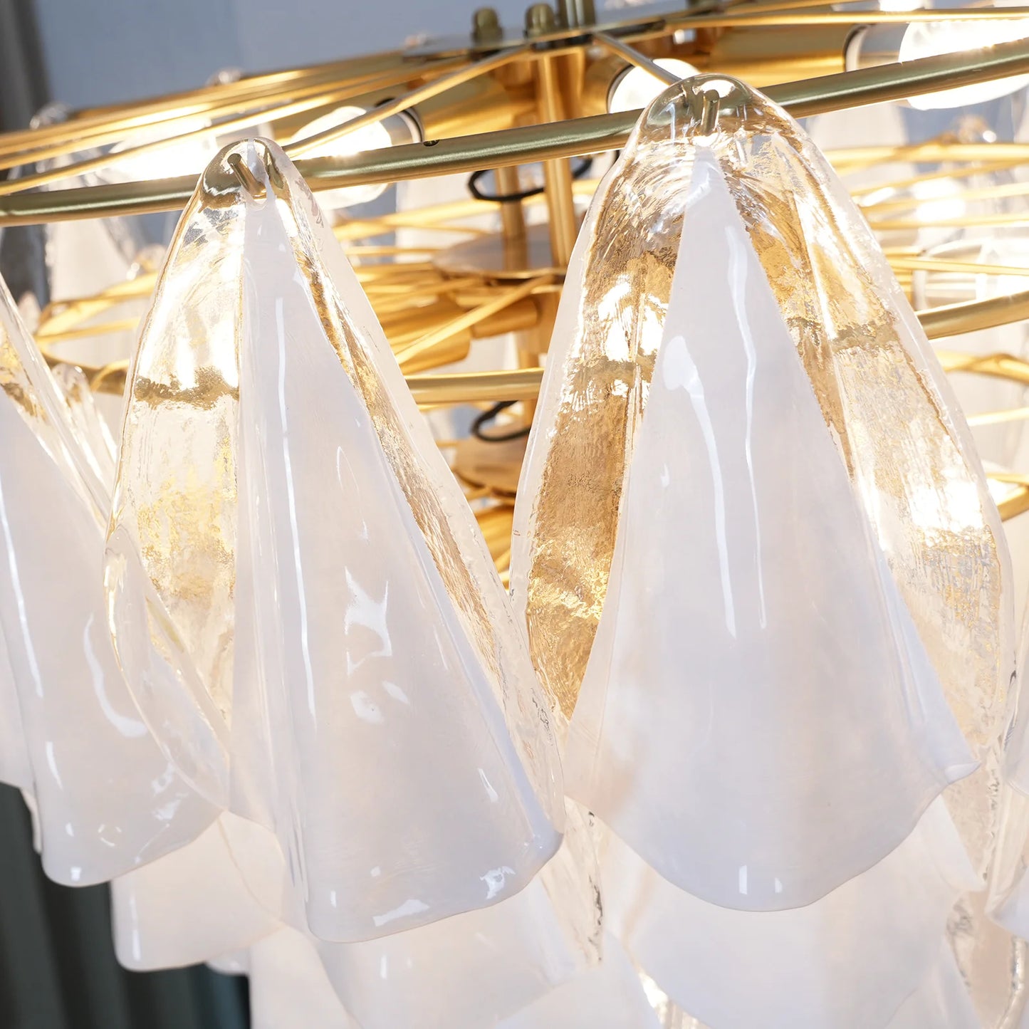 Araña de cristal de Murano Lunara