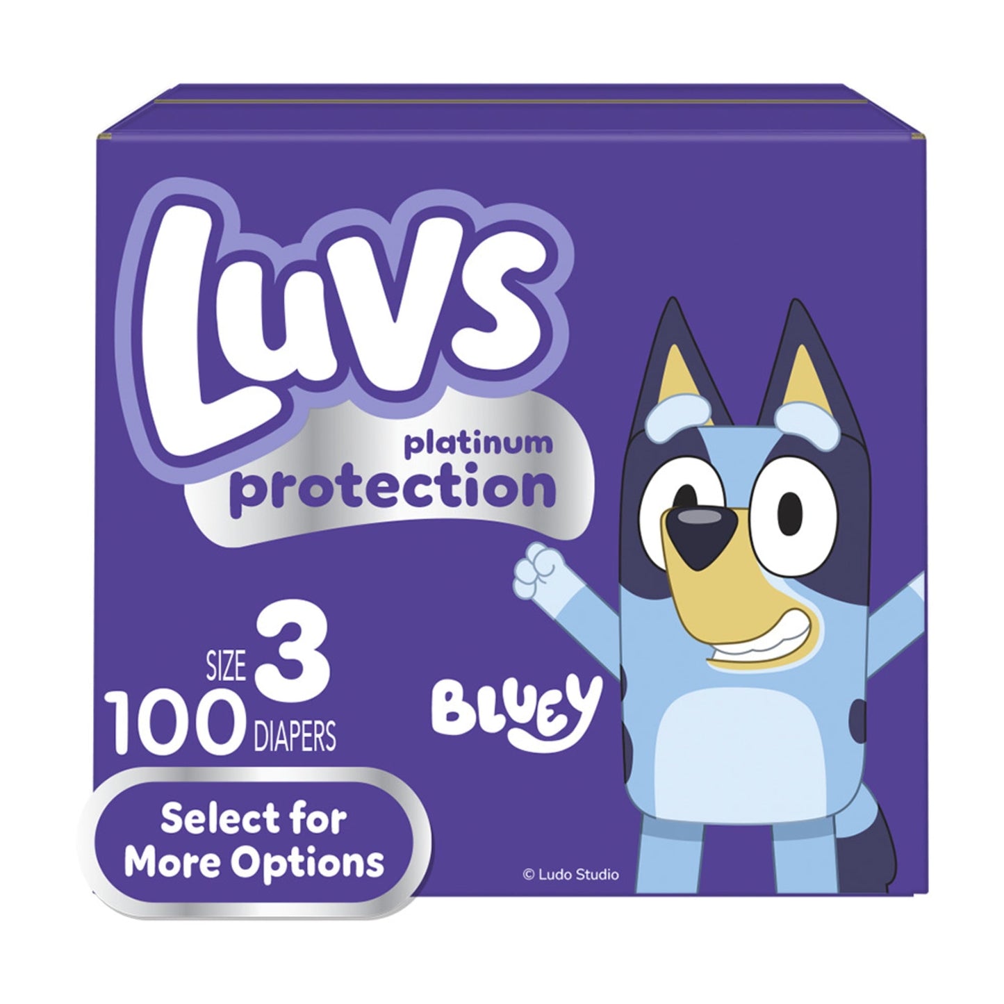 Luvs Platinum Protection Baby Diapers, Size 3, 100 Count
