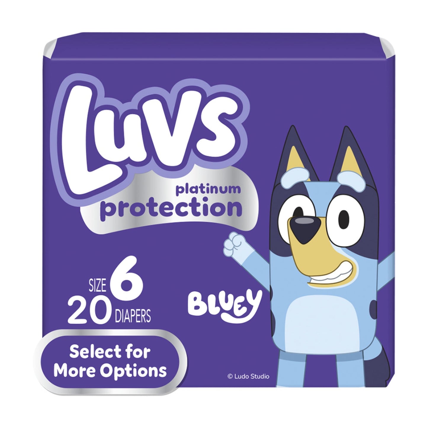 Luvs Platinum Protection Baby Diapers Size 6, 20 Count