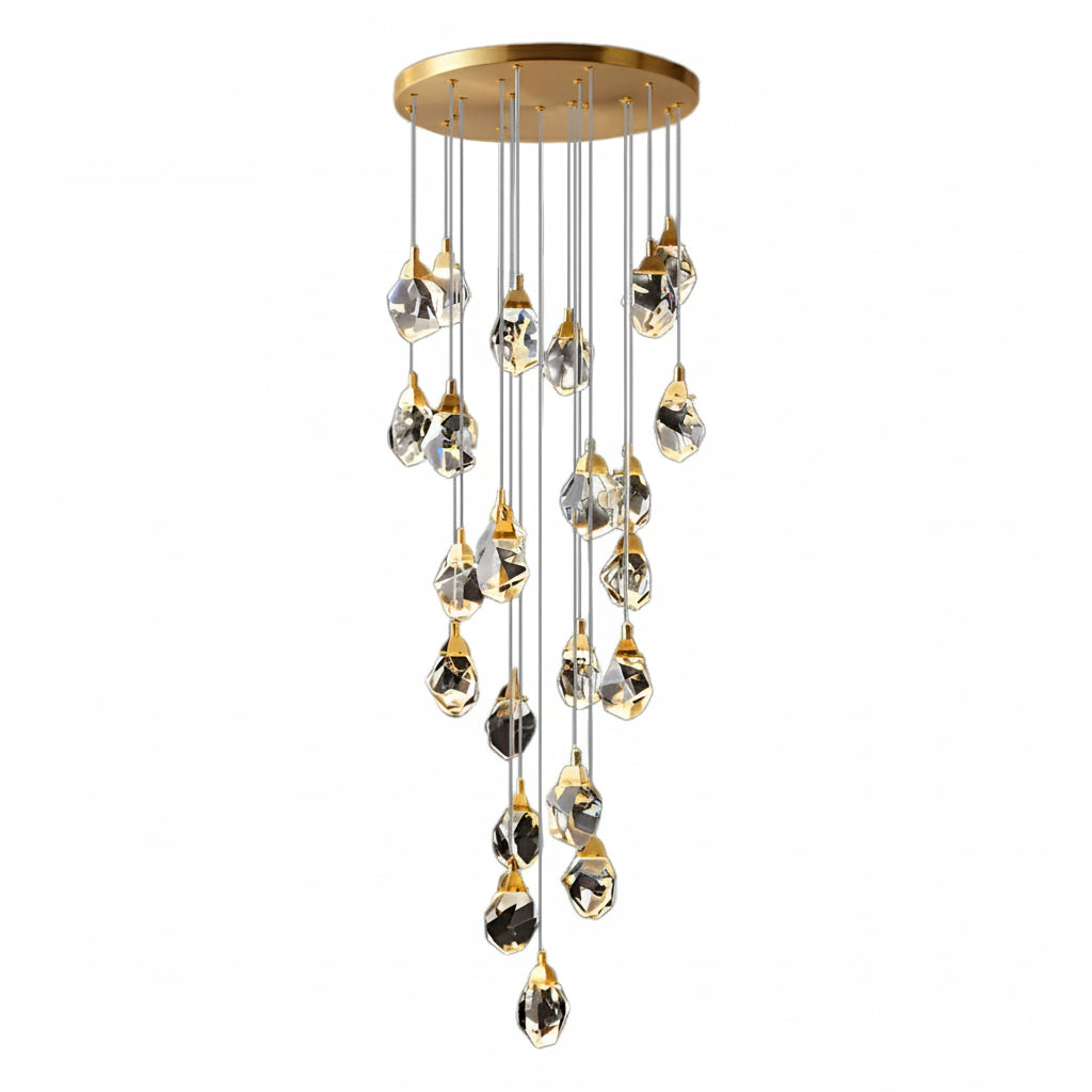 Lámpara Colgante Luxe Prism Crystal