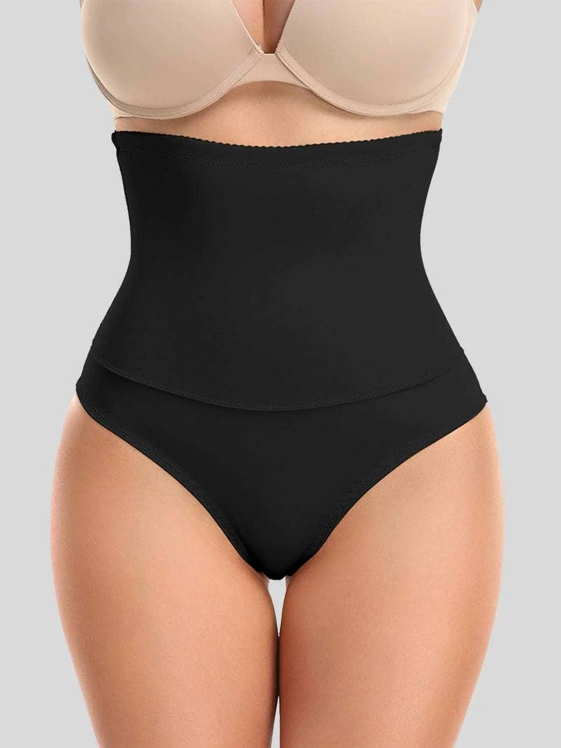 Trendsi Luxe - Pantalones Cortos Moldeadores de Encaje para Mujer: Suaves y Cómodos