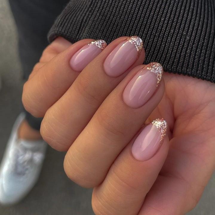 Luxio - Glitter Rose-Gold Gel Polish, 15ml