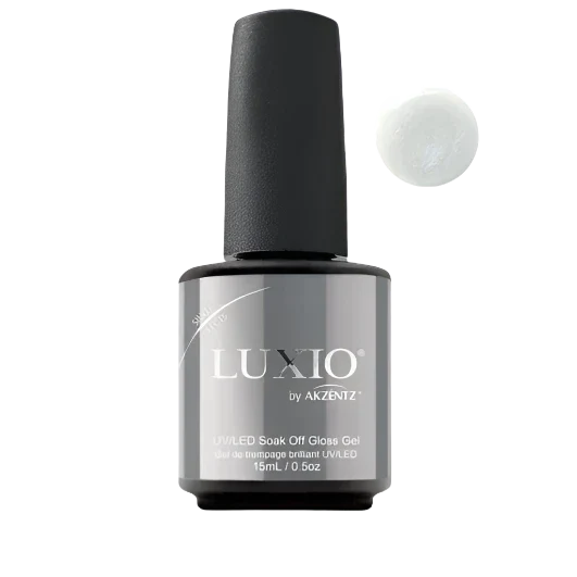 Luxio - Effects Silver Shimmer Top Gel, 15ml
