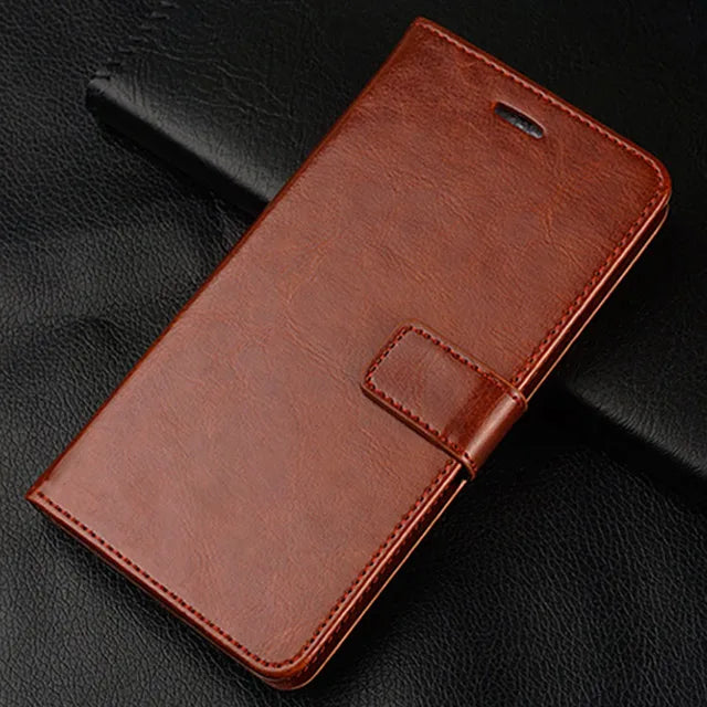 Wallet Stand PU Flip Leather Case For Honor 7C Pro Case On Honor 7A 7 A DUA-L22 Phone Case