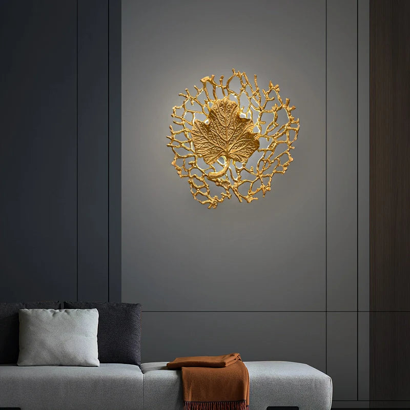Lámpara de pared de lujo