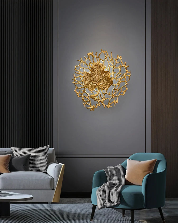 Lámpara de pared de lujo